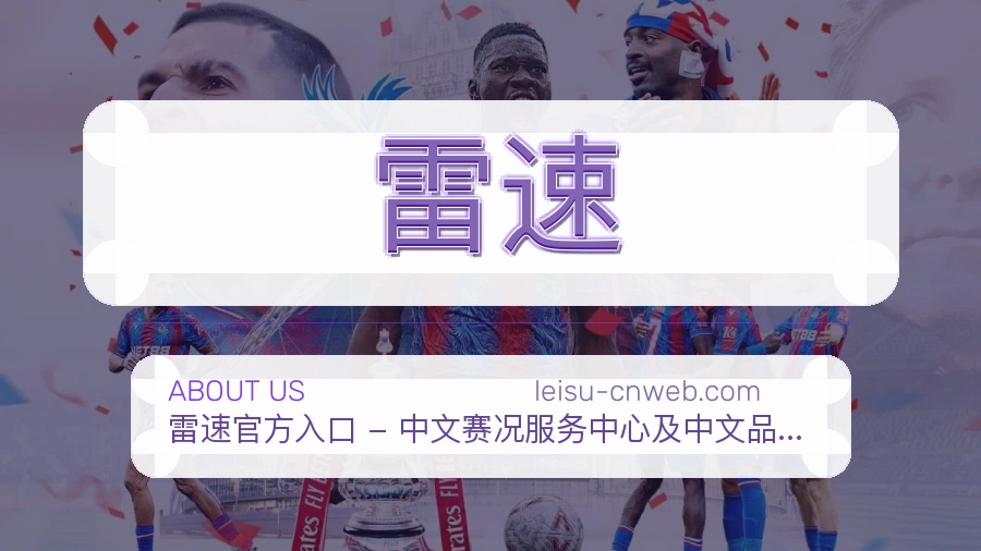 雷速公司简介与平台服务展示